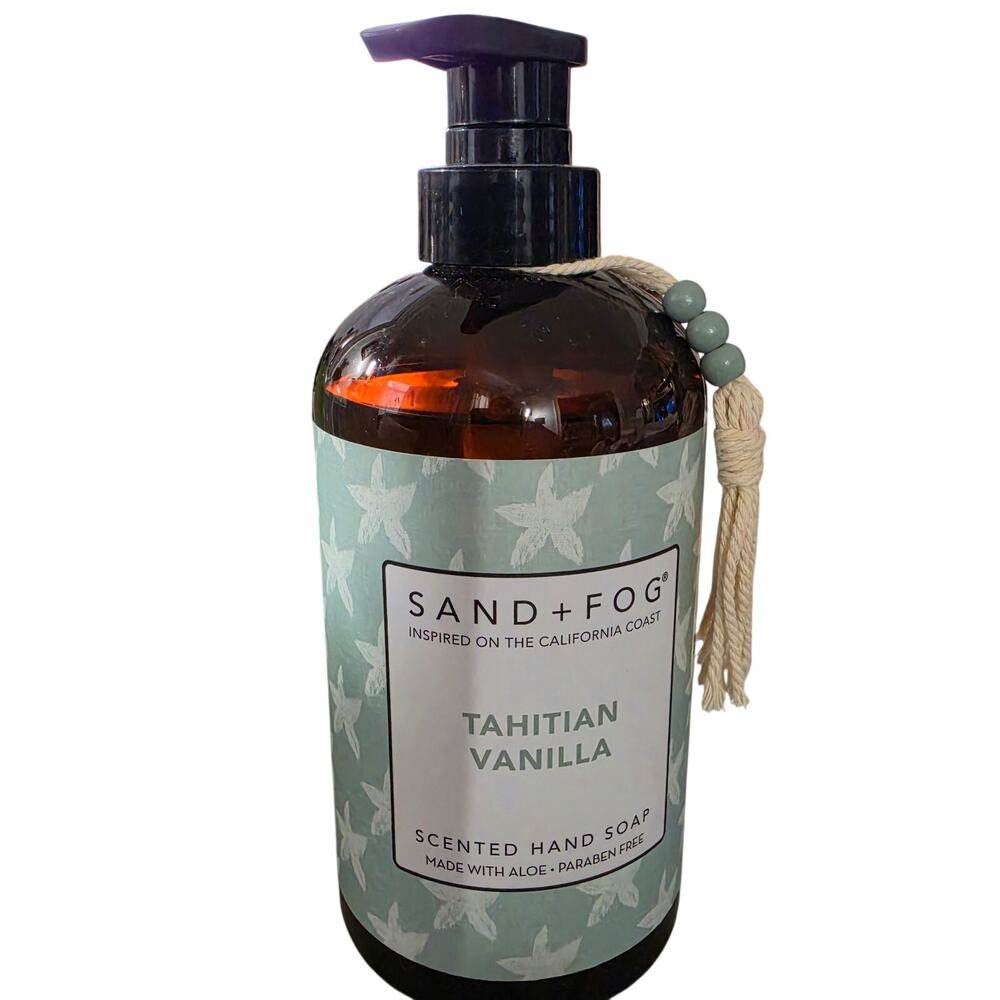 Sand + Fog COASTAL COTTON HAND WASH SOAP 15.7 OZ.